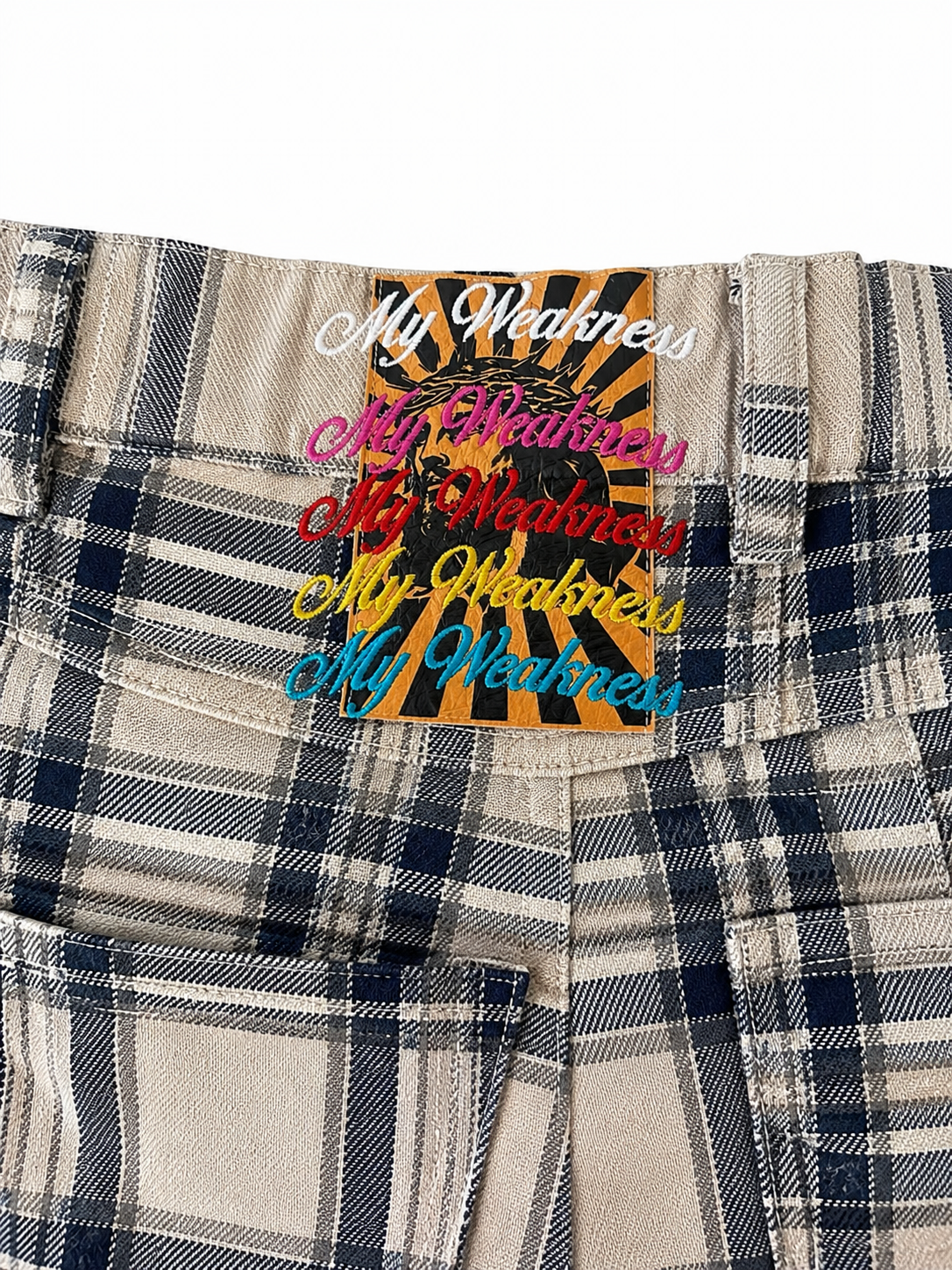 Baggy Plaid Shorts